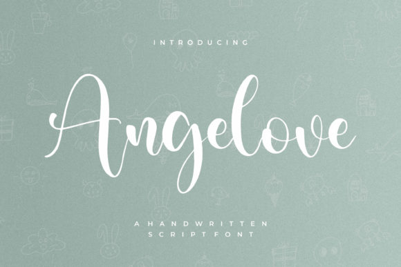 Angelove Font Poster 1