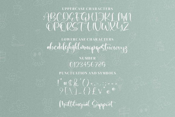 Angelove Font Poster 8