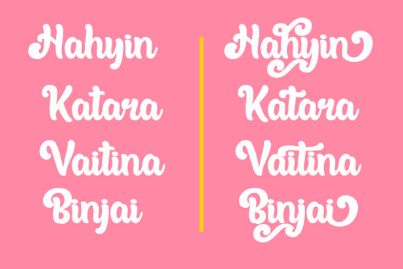 Anhay Font Poster 3