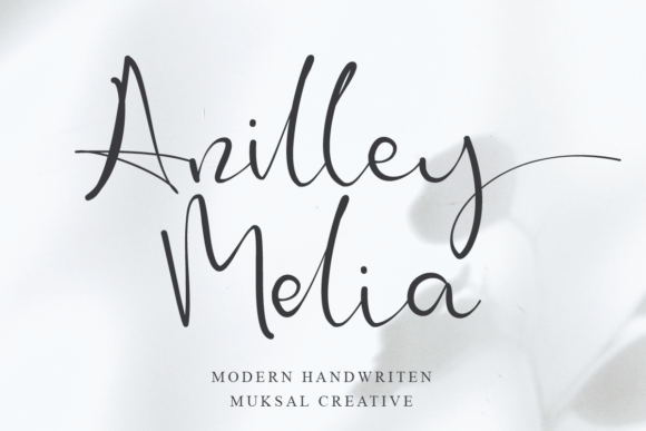 Anilley Melia Font Poster 1