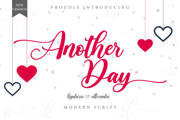 Another Day Font Poster 1