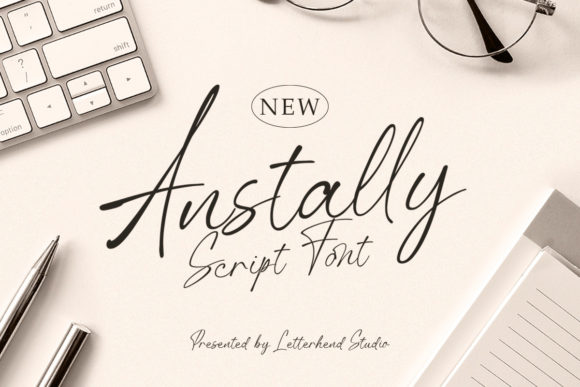 Anstally Script Font