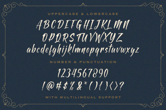 Antapin Font Poster 13