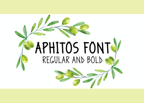 Aphitos Bundle Font Poster 1