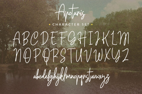 Apotaris Font Poster 7