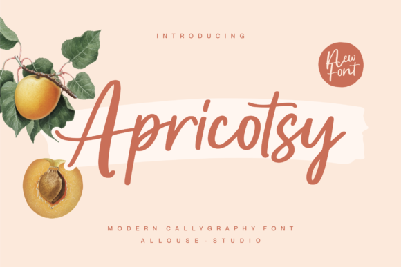 Apricotsy Font Poster 1