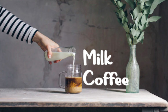 Arabica Coffee Font Poster 2