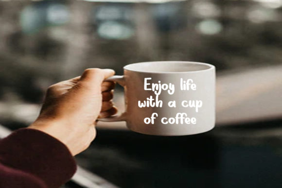 Arabica Coffee Font Poster 4