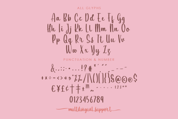 Ariella Ritschild Font Poster 9