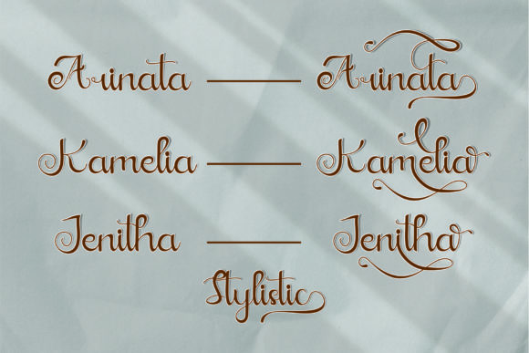 Arinda Font Poster 9