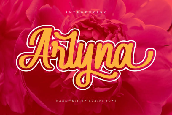 Arlyna Font Poster 1