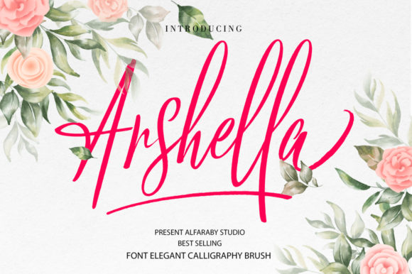 Arshella Font Poster 1