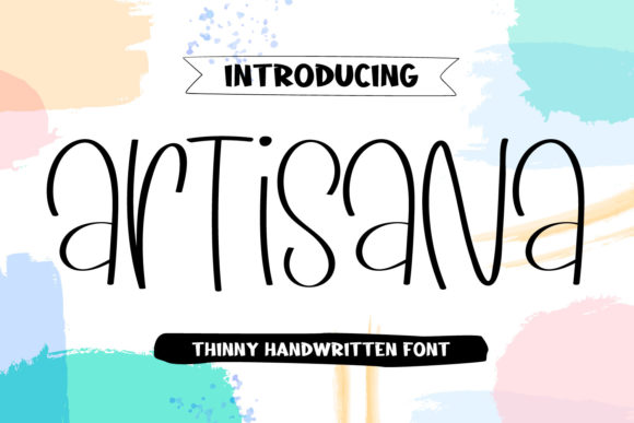 Artisana Font Poster 1