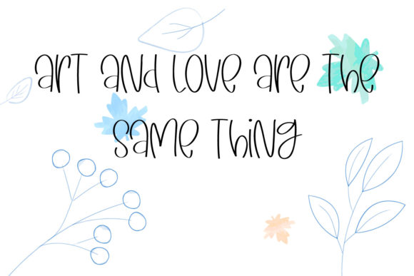 Artisana Font Poster 3