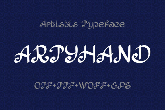 Artyhand Font Poster 1