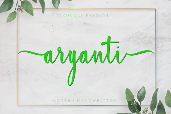 Aryanti Font Poster 1