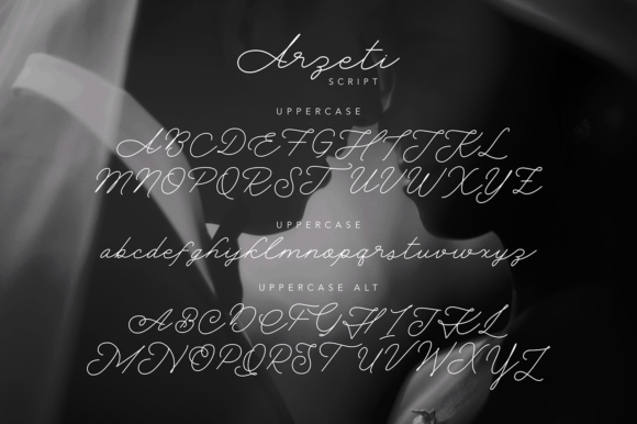 Arzeti Font Poster 9