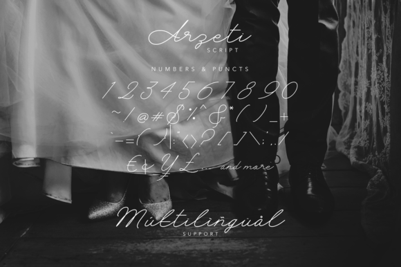 Arzeti Font Poster 10