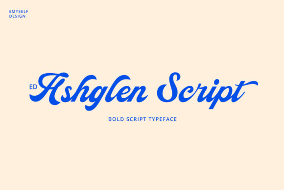 Ashglen Script Font