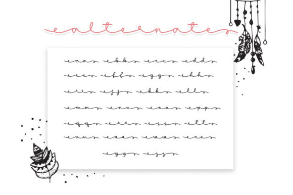 Ashley Marie Font Poster 11