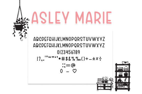 Ashley Marie Font Poster 12