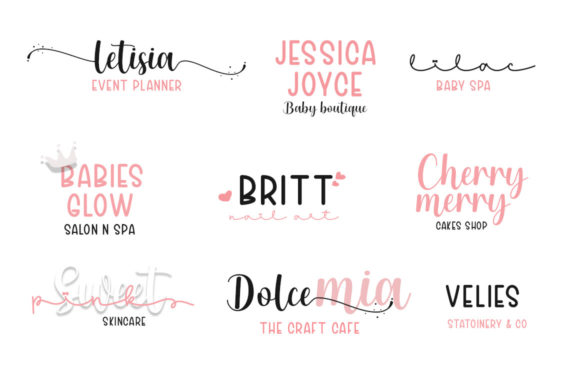 Ashley Marie Font Poster 3