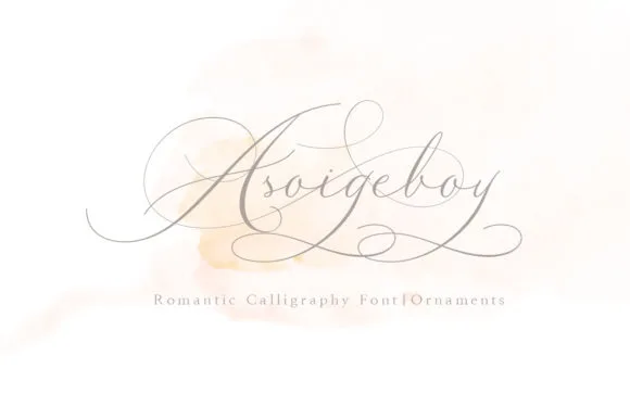 Asoigeboy Font Poster 1
