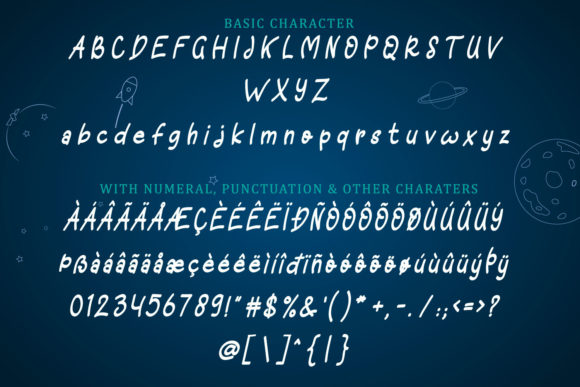 Astroy Font Poster 2