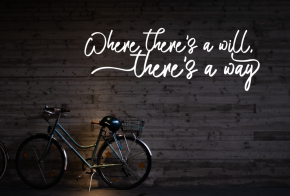 Atakana Script Font Poster 9