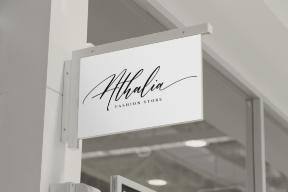 Athallia Font Poster 6