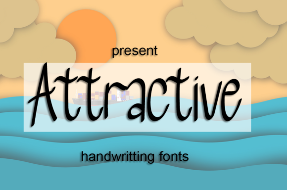 Attractive Font Poster 1