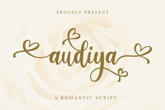 Audiya Font Poster 1