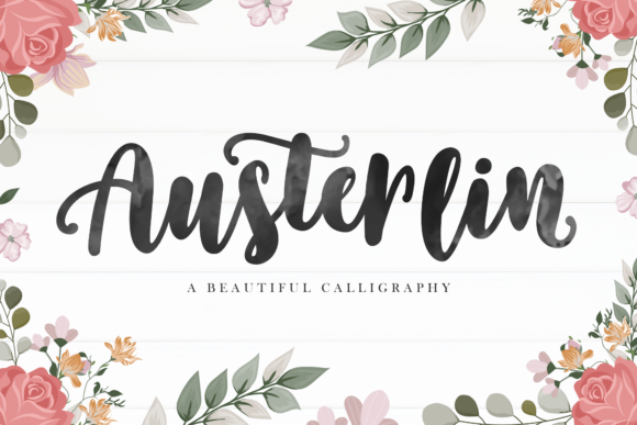 Austerlin Font Poster 1