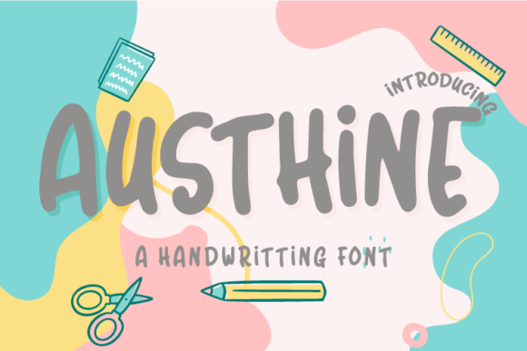 Austhine Font Poster 1