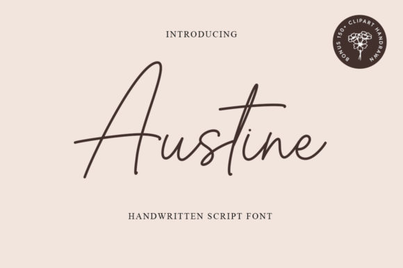 Austine Font Poster 1