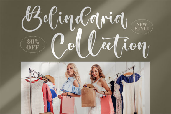 Australia Beauty Font Poster 2