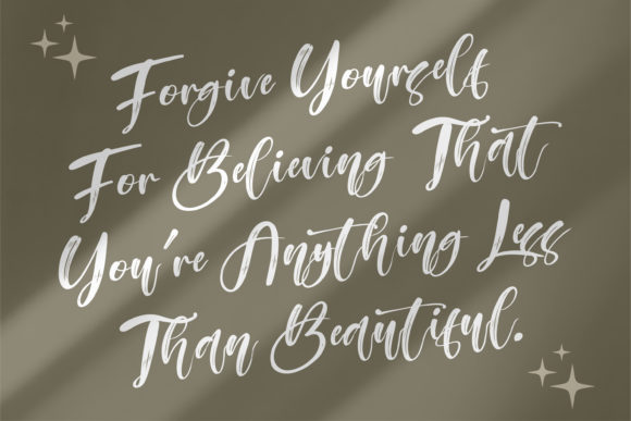 Australia Beauty Font Poster 12