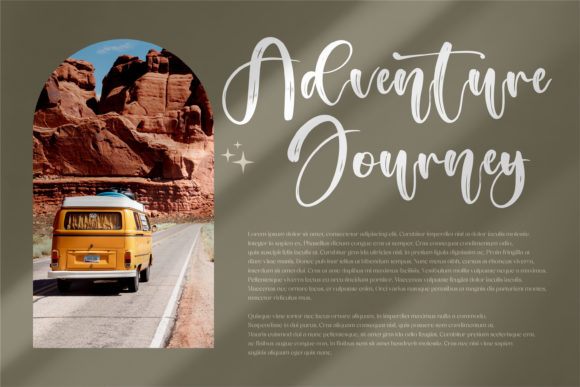 Australia Beauty Font Poster 3