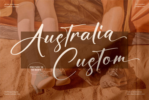 Australia Custom Font