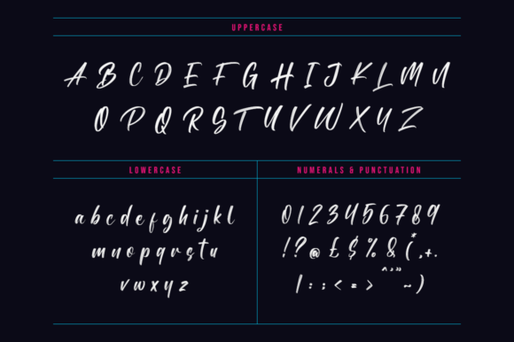 Austtone Font Poster 10