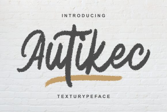 Autikec Font Poster 1