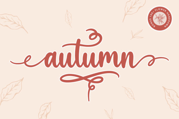 Autumn Font Poster 1
