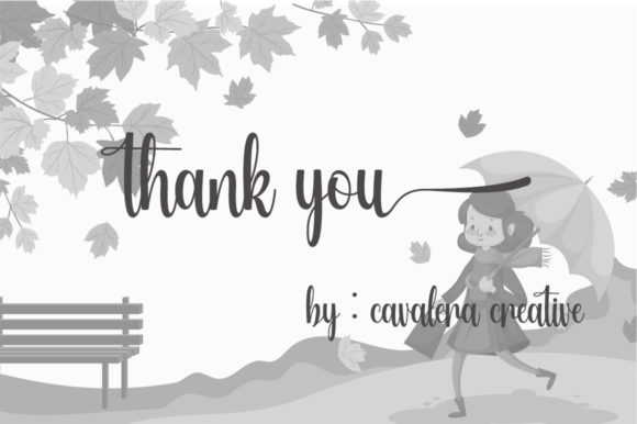 Autumn Babe Font Poster 7