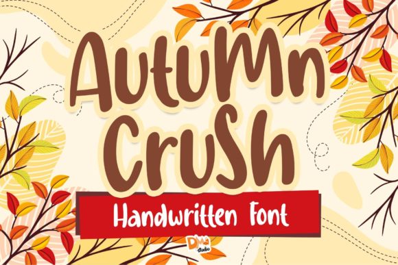 Autumn Crush Font Poster 1