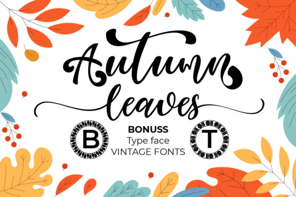 Autumn Leaves Font