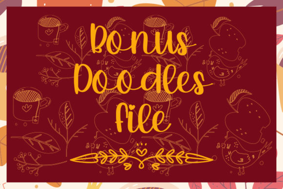 Autumn Vintage Font Poster 5