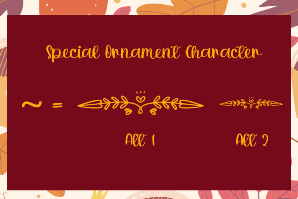 Autumn Vintage Font Poster 8