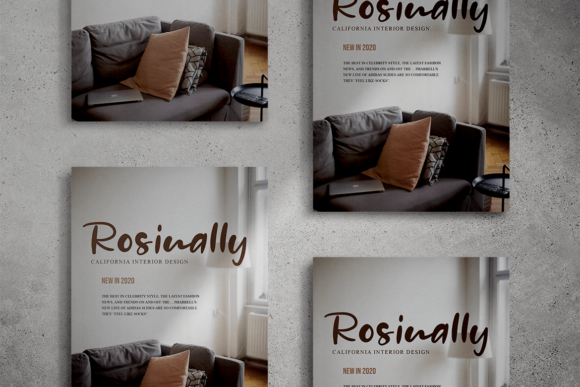 Avelia Font Poster 6