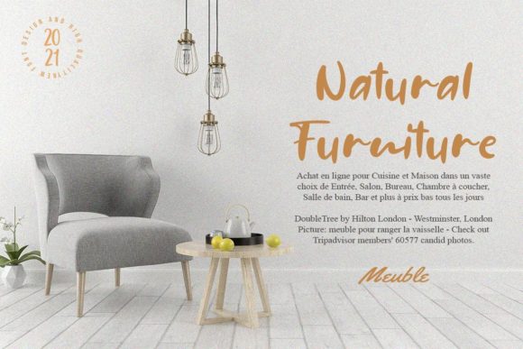 Avelia Font Poster 8