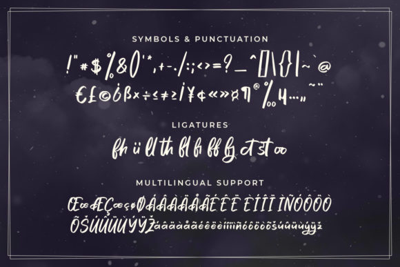 Avena Font Poster 3